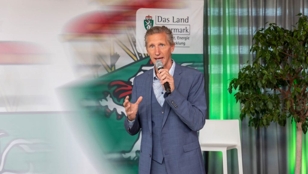 Verleihung der Silberdistel,M. & W. Graf, Biodiversitätspreis des Landes Steiermark