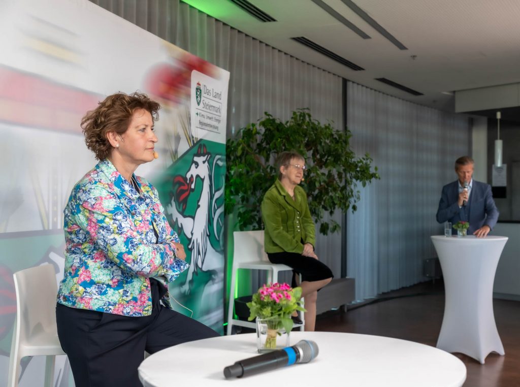 Verleihung der Silberdistel,M. & W. Graf, Biodiversitätspreis des Landes Steiermark