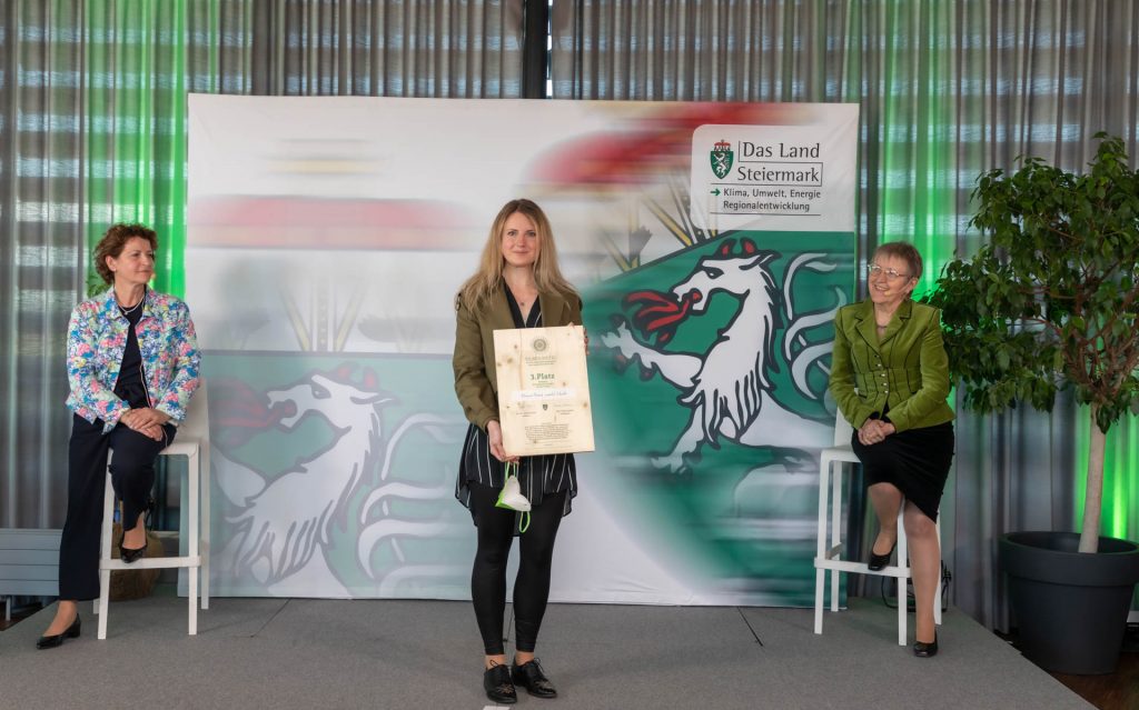 Verleihung der Silberdistel,M. & W. Graf, Biodiversitätspreis des Landes Steiermark