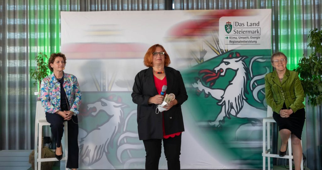 Verleihung der Silberdistel,M. & W. Graf, Biodiversitätspreis des Landes Steiermark