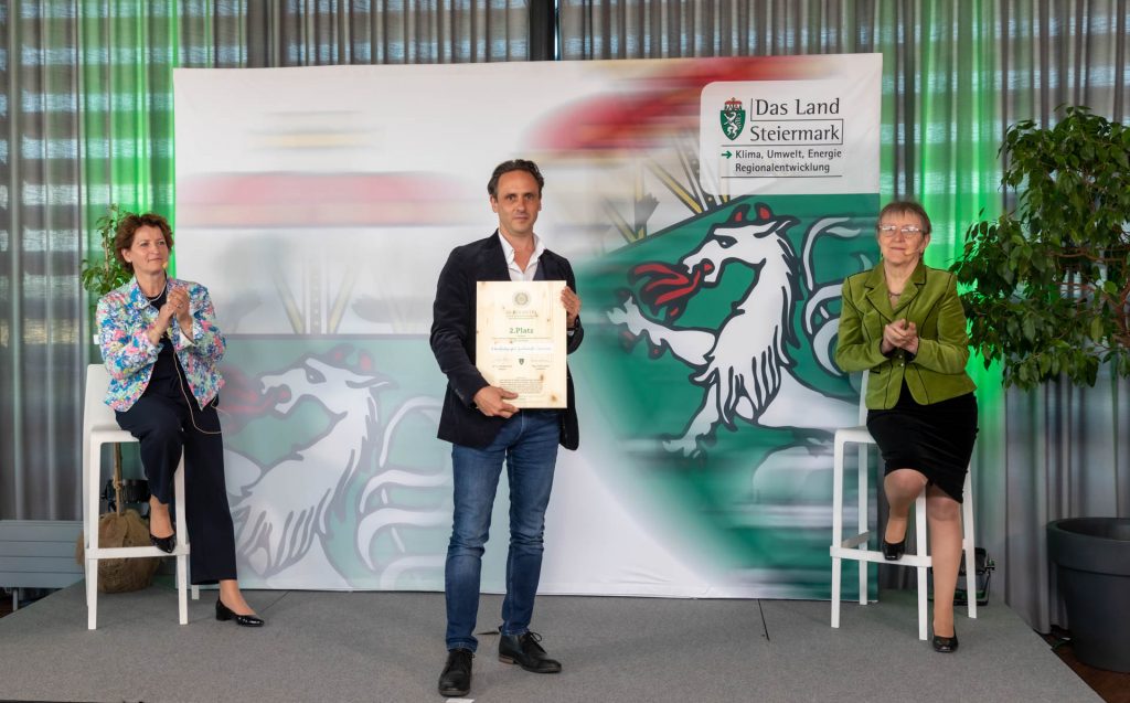 Verleihung der Silberdistel,M. & W. Graf, Biodiversitätspreis des Landes Steiermark