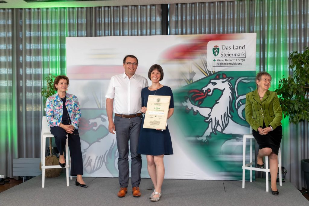 Verleihung der Silberdistel,M. & W. Graf, Biodiversitätspreis des Landes Steiermark
