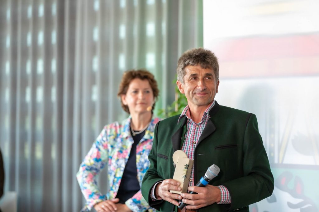 Verleihung der Silberdistel,M. & W. Graf, Biodiversitätspreis des Landes Steiermark