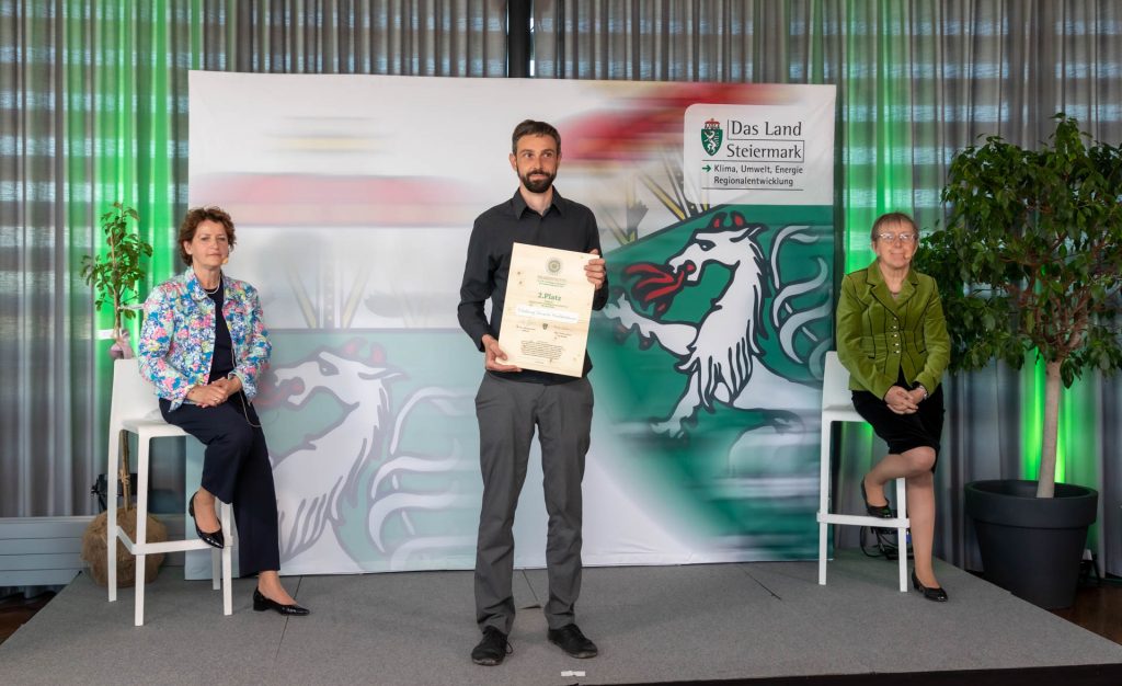 Verleihung der Silberdistel,M. & W. Graf, Biodiversitätspreis des Landes Steiermark
