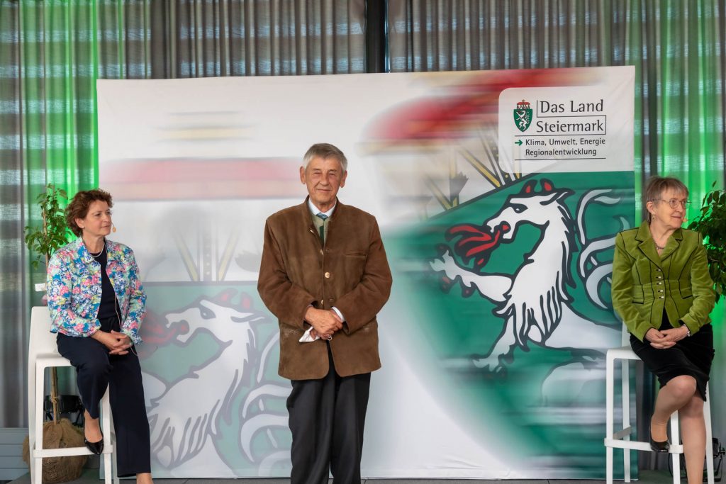 Verleihung der Silberdistel,M. & W. Graf, Biodiversitätspreis des Landes Steiermark