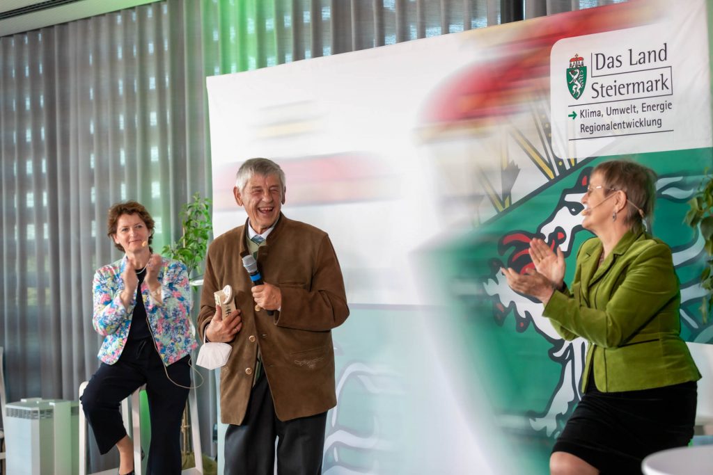 Verleihung der Silberdistel,M. & W. Graf, Biodiversitätspreis des Landes Steiermark