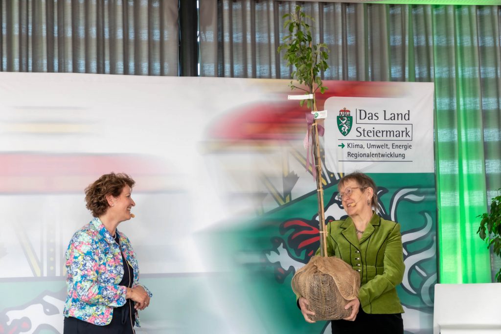 Verleihung der Silberdistel,M. & W. Graf, Biodiversitätspreis des Landes Steiermark