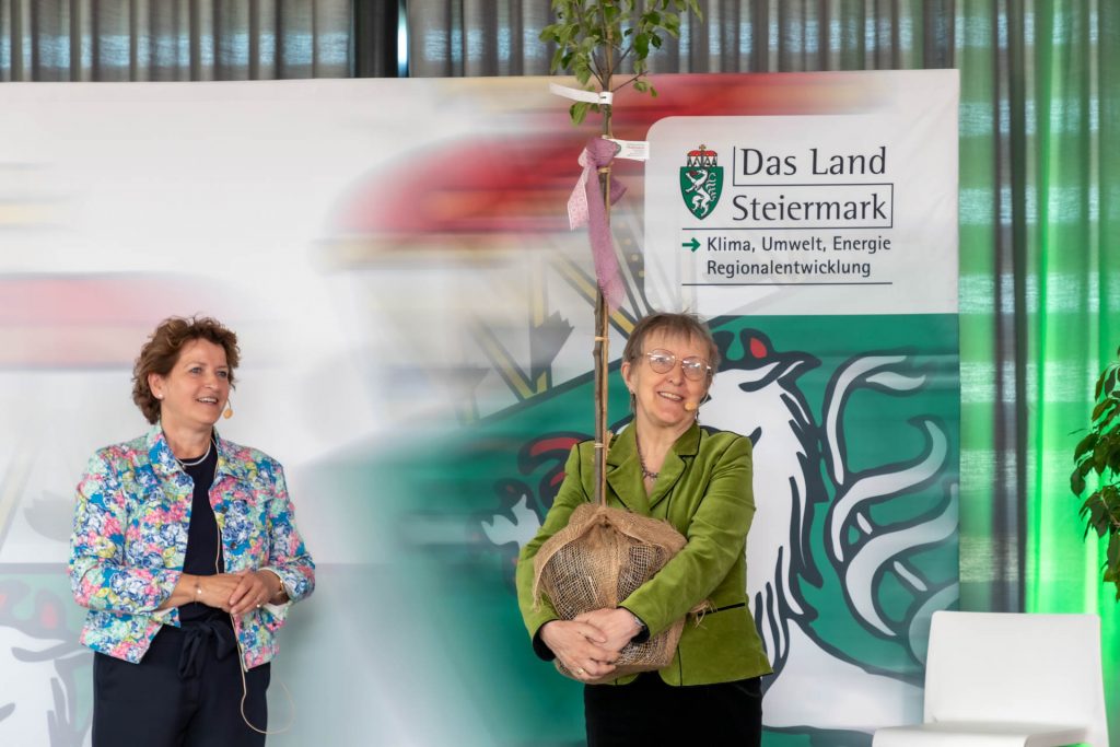 Verleihung der Silberdistel,M. & W. Graf, Biodiversitätspreis des Landes Steiermark